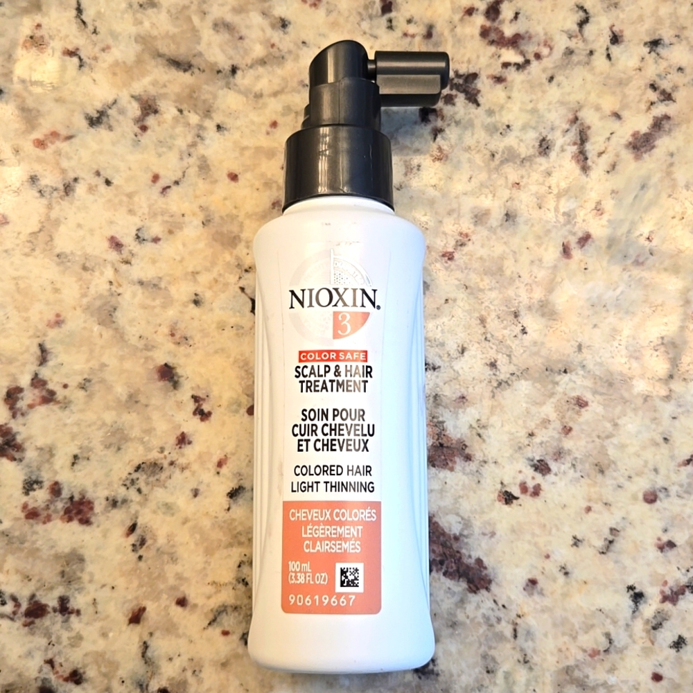 New Nioxin scalp and hair treatment